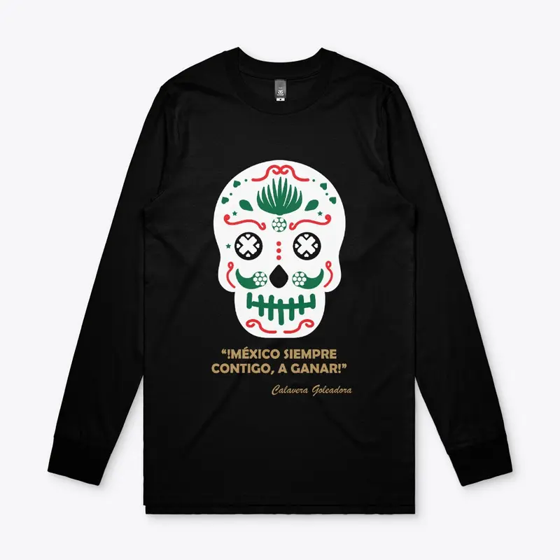 Calavera Futbolera Colores Obscuros