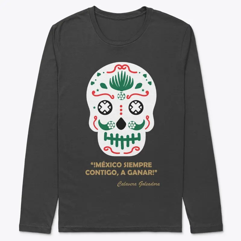 Calavera Futbolera Colores Obscuros