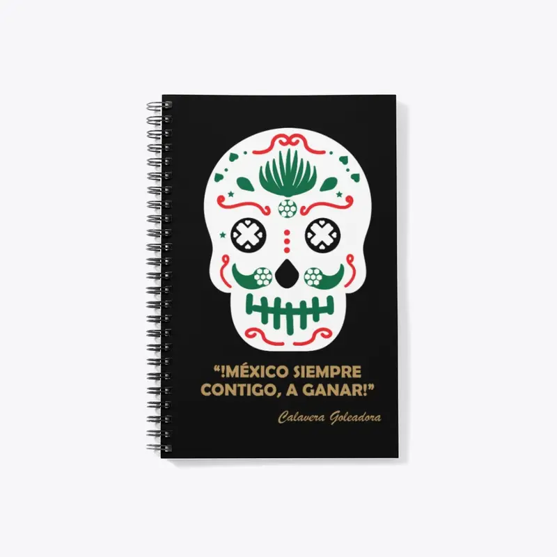 Calavera Futbolera Colores Obscuros