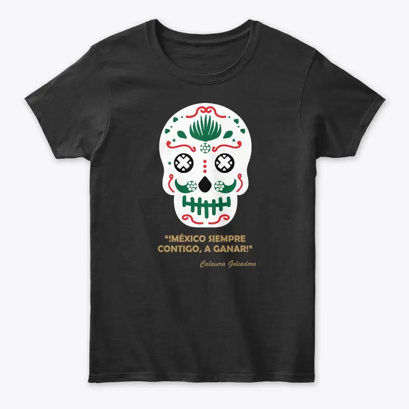 Calavera Futbolera Colores Obscuros